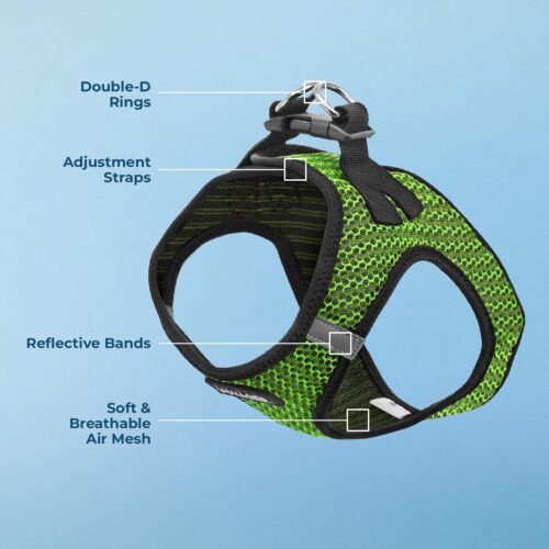 Best Pet Supplies Voyager Step-in Air Dog Harness - All Weather Mesh, Reflective, No Pull Harness for Small, Medium Dogs, Cats - Secure with Hook & Loop Fastener, Buckle, Double D-Rings - Fuchsia, S - Image 218
