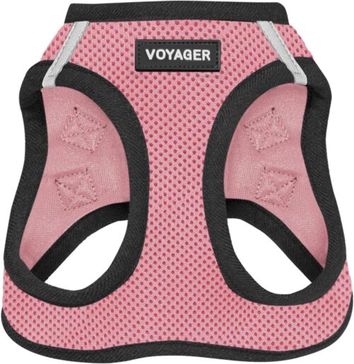 Best Pet Supplies Voyager Step-in Air Dog Harness - All Weather Mesh, Reflective, No Pull Harness for Small, Medium Dogs, Cats - Secure with Hook & Loop Fastener, Buckle, Double D-Rings - Fuchsia, S - Image 230