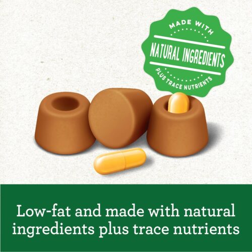 Greenies Pill Pockets Large Size Soft Dog Treats for Capsules, with Real Peanut Butter, Made with Natural Ingredients Plus Minerals & Trace Nutrients, 15.8 oz. (60 Count, Pack of 1) - Image 5
