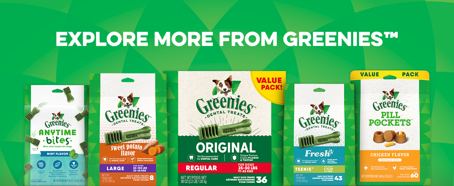 Explore more from Greenies for dogs