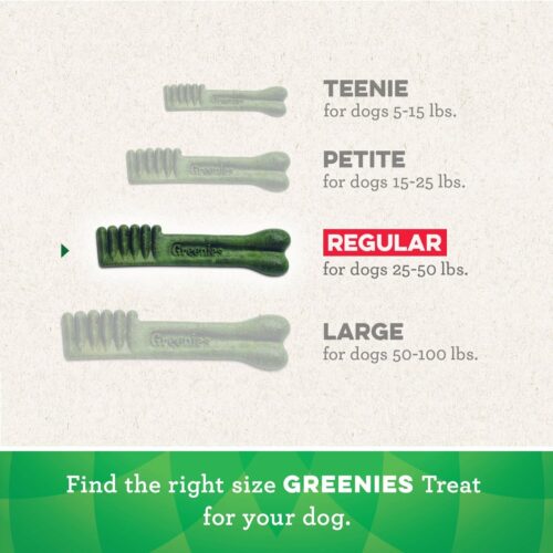 Greenies Original Regular Natural Dog Dental Care Chews Oral Health Dog Treats, (36 Treats) - Image 17