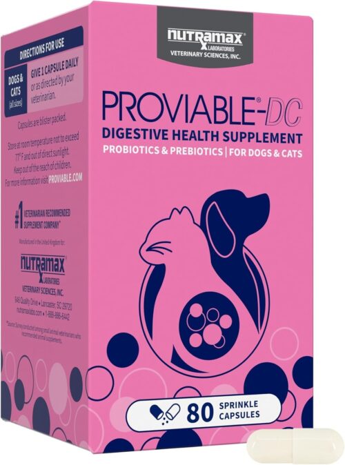 Nutramax Laboratories 30 Count Proviable Health Supplement for Cats and Dogs (PROVDC30) - Image 13