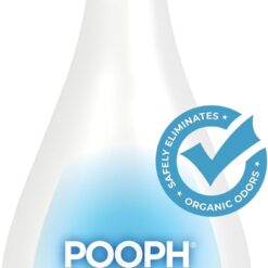 POOPH® Pet Odor Eliminator Spray - Patented NO Fragrance NO Harsh Chemicals Organic Odor Eliminator Works On-Contact Home, Auto, Upholstery, and more Fast Easy Safe for Pets, People and the Planet!