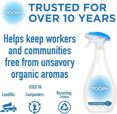 POOPH® Pet Odor Eliminator Spray - Patented NO Fragrance NO Harsh Chemicals Organic Odor Eliminator Works On-Contact Home, Auto, Upholstery, and more Fast Easy Safe for Pets, People and the Planet! - Image 6