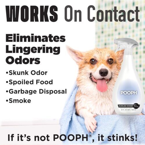 POOPH® Pet Odor Eliminator Spray - Patented NO Fragrance NO Harsh Chemicals Organic Odor Eliminator Works On-Contact Home, Auto, Upholstery, and more Fast Easy Safe for Pets, People and the Planet! - Image 19