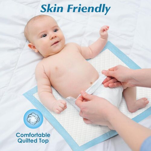 50 Count 30” x 36” Super Absorbency Disposable Underpads, Leakproof Quick Drying, Baby Puppy & Adults Bed Pads Disposable Adults, Dog Pee Pads Extra Large, XXL Incontinence Pads - Image 16