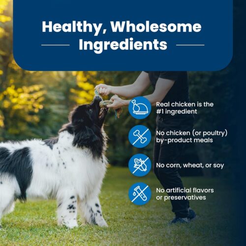 Blue Buffalo Life Protection Formula Adult Dry Dog Food, Helps Build and Maintain Strong Muscles, Made with Natural Ingredients, Chicken & Brown Rice Recipe, 30-lb. Bag - Image 19