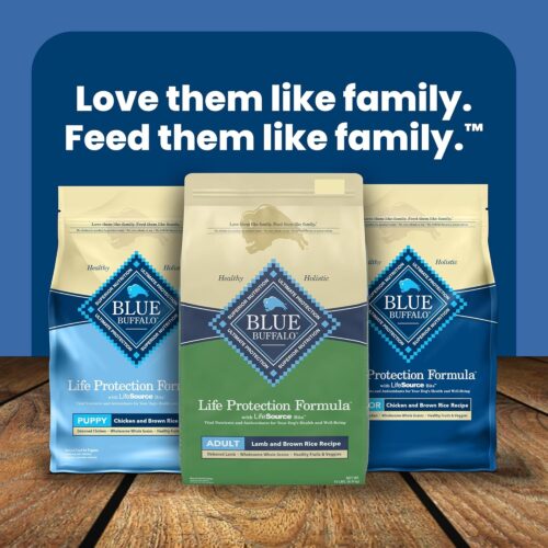 Blue Buffalo Life Protection Formula Adult Dry Dog Food, Helps Build and Maintain Strong Muscles, Made with Natural Ingredients, Chicken & Brown Rice Recipe, 30-lb. Bag - Image 44