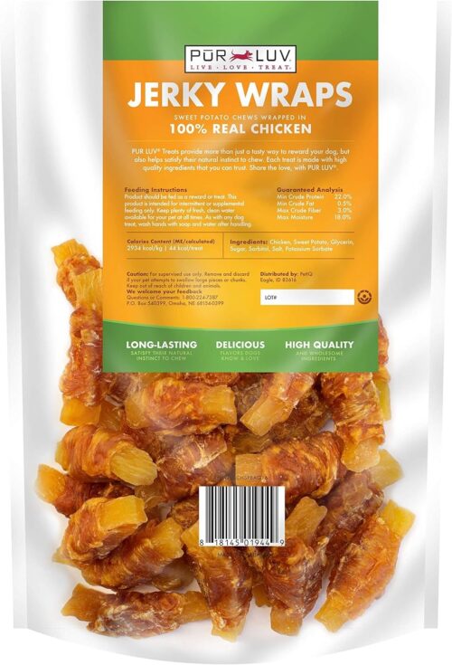 Dog Treats, Chicken Jerky for Dogs, Made with 100% Real Chicken Breast, 16 Ounces, Healthy, Easily Digestible, Long-Lasting, High Protein Dog Treat, Satisfies Dog's Urge to Chew (Pack of 1) - Image 11