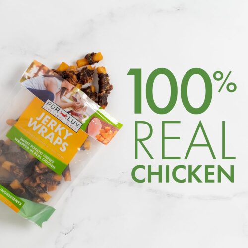 Dog Treats, Chicken Jerky for Dogs, Made with 100% Real Chicken Breast, 16 Ounces, Healthy, Easily Digestible, Long-Lasting, High Protein Dog Treat, Satisfies Dog's Urge to Chew (Pack of 1) - Image 13