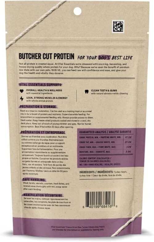 Vital Essentials Freeze Dried Raw Single Ingredient Dog Treats, Beef Liver, 2.1 oz | Premium Quality High Protein Training Treats | Grain Free, Gluten Free, Filler Free - Image 16