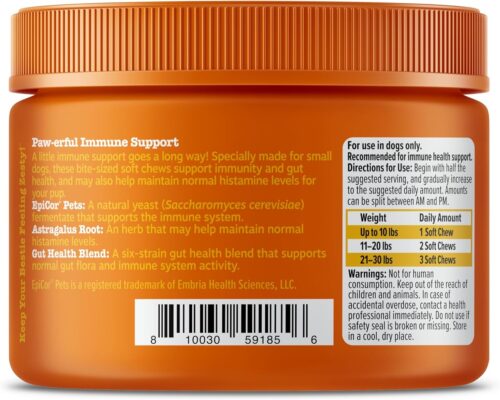 Zesty Paws Dog Allergy Relief- Dog Itching Skin Relief- Dog Probiotics for Itchy Skin and Itchy Ears- Dog Allergy Paw Relief- Dog Allergy Chews- Dog Itch Relief - Dog Skin Allergy Relief - Lamb - 90ct - Image 26