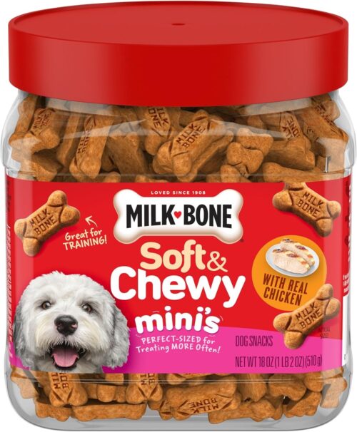 Milk-Bone Soft & Chewy Dog Treats, Beef & Filet Mignon Recipe, 25 Ounce - Image 59