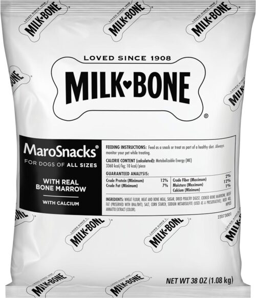 Milk-Bone MaroSnacks Small Dog Treats With Bone Marrow, 40 Ounce Container - Image 24