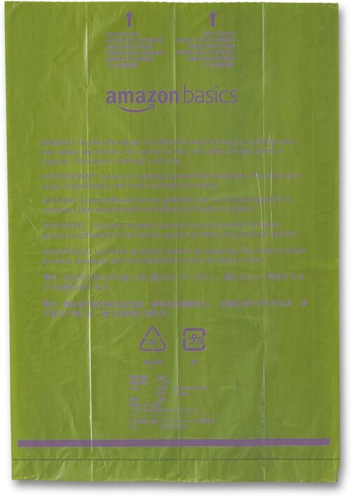 Amazon Basics Dog Poop Bags with Dispenser, 540 Count, Enhanced for Guaranteed Leakproof, Lavender Scented, Includes Leash Clip - Image 4