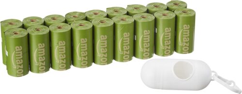 Amazon Basics Dog Poop Bags with Dispenser, 540 Count, Enhanced for Guaranteed Leakproof, Lavender Scented, Includes Leash Clip - Image 11