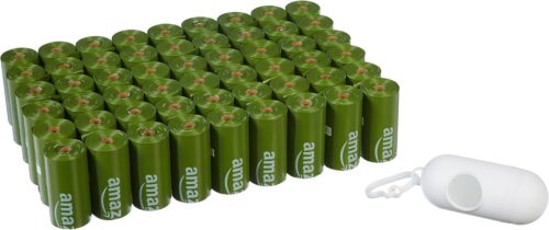 Amazon Basics Dog Poop Bags with Dispenser, 540 Count, Enhanced for Guaranteed Leakproof, Lavender Scented, Includes Leash Clip - Image 16