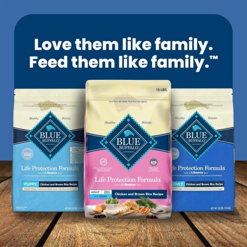 Blue Buffalo Life Protection Formula Adult Small Breed Dry Dog Food, Supports High Energy Needs, Made with Natural Ingredients, Chicken & Brown Rice Recipe, 5-lb. Bag - Image 23