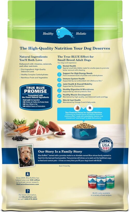 Blue Buffalo Life Protection Formula Adult Small Breed Dry Dog Food, Supports High Energy Needs, Made with Natural Ingredients, Chicken & Brown Rice Recipe, 5-lb. Bag - Image 37