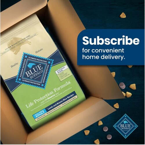 Blue Buffalo Life Protection Formula Adult Small Breed Dry Dog Food, Supports High Energy Needs, Made with Natural Ingredients, Chicken & Brown Rice Recipe, 5-lb. Bag - Image 46