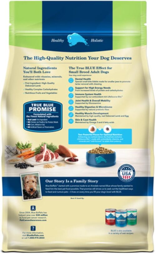 Blue Buffalo Life Protection Formula Adult Small Breed Dry Dog Food, Supports High Energy Needs, Made with Natural Ingredients, Chicken & Brown Rice Recipe, 5-lb. Bag - Image 48