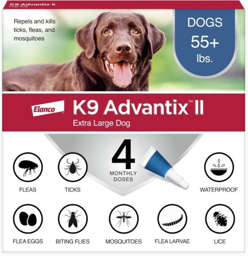 K9 Advantix II XL Dog Vet-Recommended Flea, Tick & Mosquito Treatment & Prevention | Dogs Over 55 lbs. | 2-Mo Supply - Image 20
