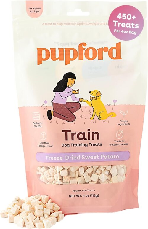 Pupford Freeze Dried Training Treats for Dogs & Puppies, 475+ Three Ingredient Bites (Beef Liver, 4 oz) - Image 70