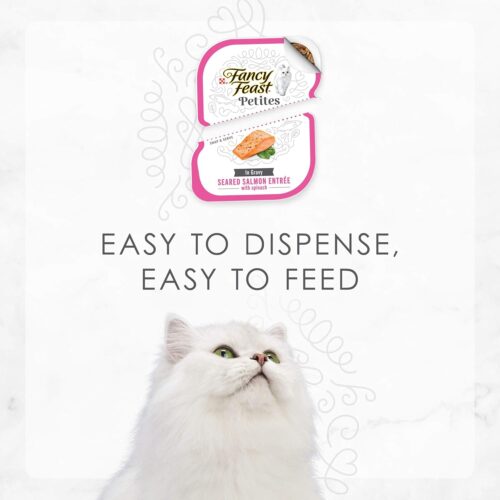 Purina Fancy Feast Seafood Classic Pate Collection Grain Free Wet Cat Food Variety Pack - (Pack of 30) 3 oz. Cans - Image 18