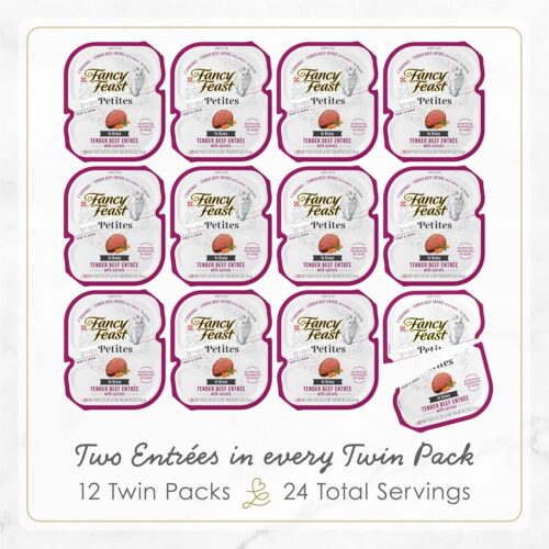 Purina Fancy Feast Seafood Classic Pate Collection Grain Free Wet Cat Food Variety Pack - (Pack of 30) 3 oz. Cans - Image 77