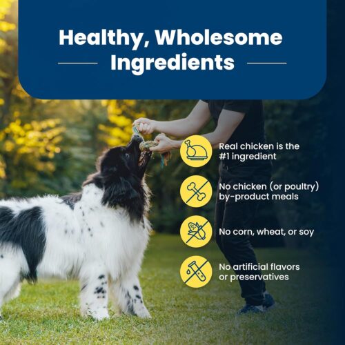 Blue Buffalo Life Protection Formula Adult Dry Dog Food, Helps Build and Maintain Strong Muscles, Made with Natural Ingredients, Chicken & Brown Rice Recipe, 30-lb. Bag - Image 30