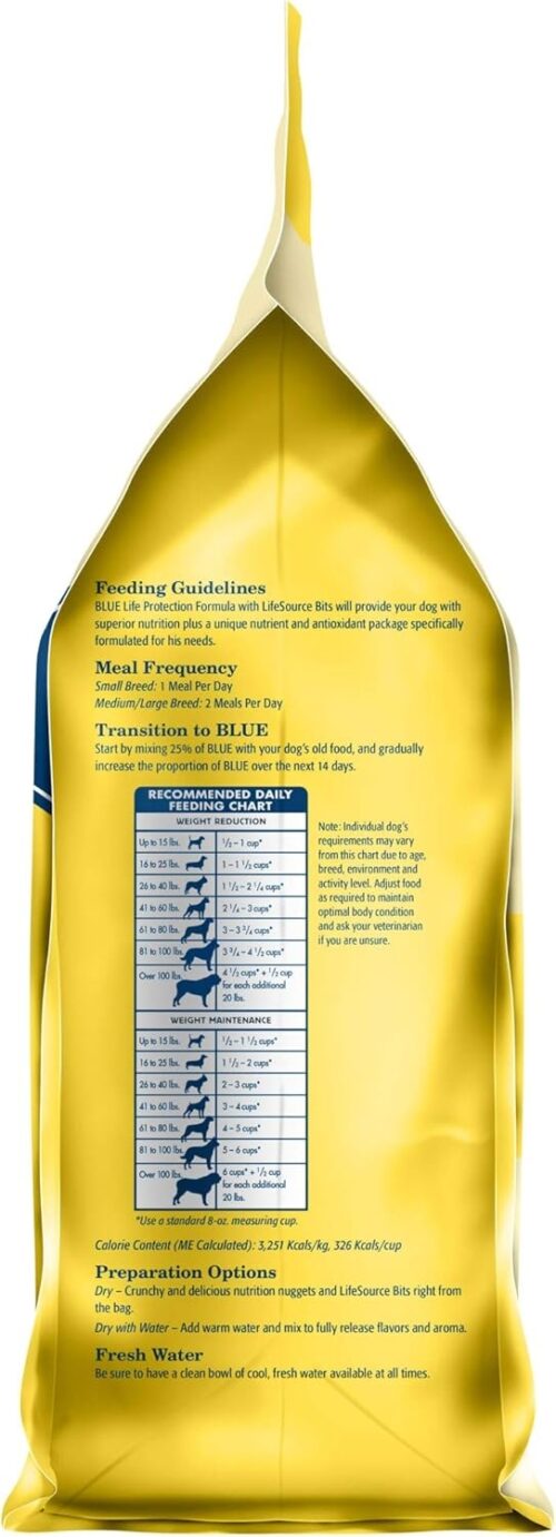 Blue Buffalo Life Protection Formula Adult Dry Dog Food, Helps Build and Maintain Strong Muscles, Made with Natural Ingredients, Chicken & Brown Rice Recipe, 30-lb. Bag - Image 118