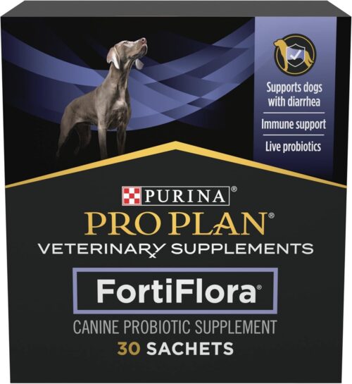 Purina Pro Plan Veterinary Supplements FortiFlora Dog Probiotic Supplement, Canine Nutritional Supplement - 30 Ct. Box - Image 21