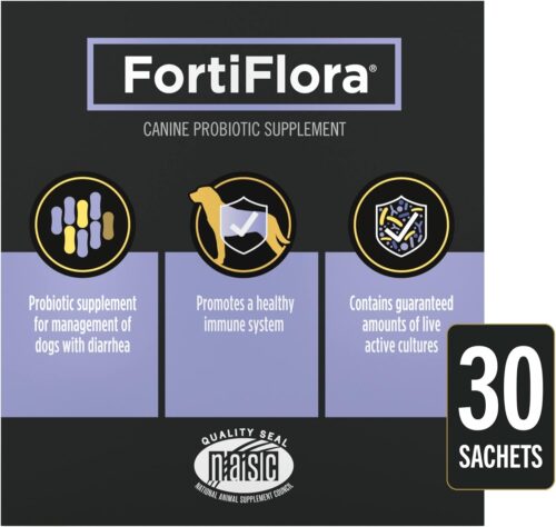 Purina Pro Plan Veterinary Supplements FortiFlora Dog Probiotic Supplement, Canine Nutritional Supplement - 30 Ct. Box - Image 22