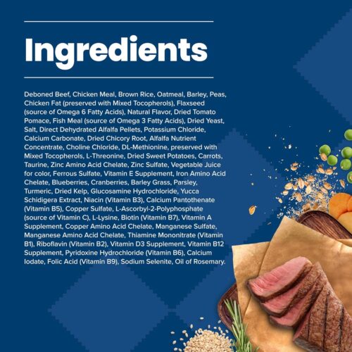 Blue Buffalo Life Protection Formula Adult Dry Dog Food, Helps Build and Maintain Strong Muscles, Made with Natural Ingredients, Chicken & Brown Rice Recipe, 30-lb. Bag - Image 141