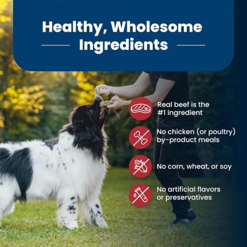 Blue Buffalo Life Protection Formula Adult Dry Dog Food, Helps Build and Maintain Strong Muscles, Made with Natural Ingredients, Chicken & Brown Rice Recipe, 30-lb. Bag - Image 175