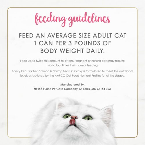 Fancy Feast Poultry and Beef Feast Classic Pate Collection Grain Free Wet Cat Food Variety Pack - (Pack of 30) 3 oz. Cans - Image 83