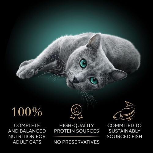 Sheba Perfect Portions Wet Cat Food Cuts in Gravy Variety Pack, Roasted Chicken Entree, With Sustainable Salmon, and Tender Turkey Entree, 2.6 oz. Twin-Pack Trays (24 Count, 48 Servings) - Image 42
