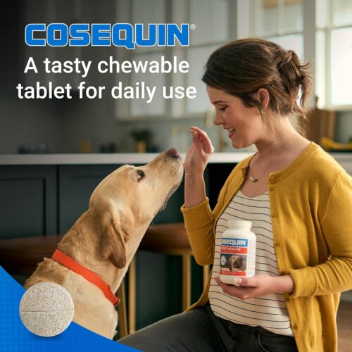 Nutramax Laboratories Cosequin Maximum Strength Joint Health Supplement for Dogs - With Glucosamine, Chondroitin, and MSM, 132 Chewable Tablets - Image 13