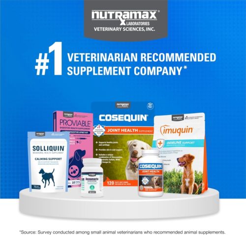 Nutramax Laboratories Cosequin Maximum Strength Joint Health Supplement for Dogs - With Glucosamine, Chondroitin, and MSM, 132 Chewable Tablets - Image 26