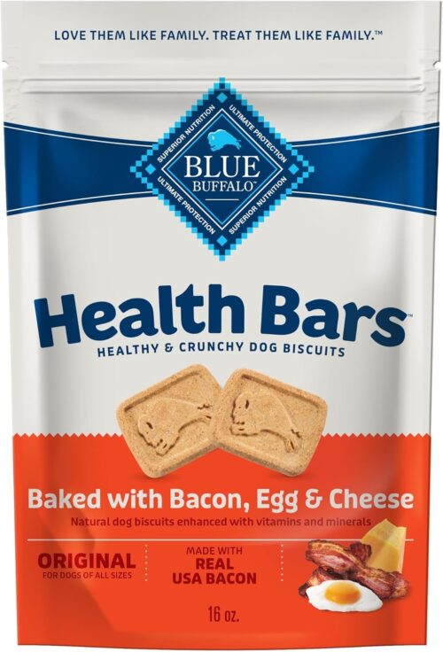 Blue Buffalo Health Bars Crunchy Dog Biscuits, Oven-Baked With Natural Ingredients, Pumpkin & Cinnamon, 16-oz Bag - Image 11