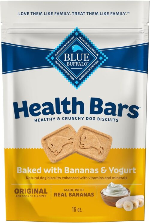 Blue Buffalo Health Bars Crunchy Dog Biscuits, Oven-Baked With Natural Ingredients, Pumpkin & Cinnamon, 16-oz Bag - Image 26