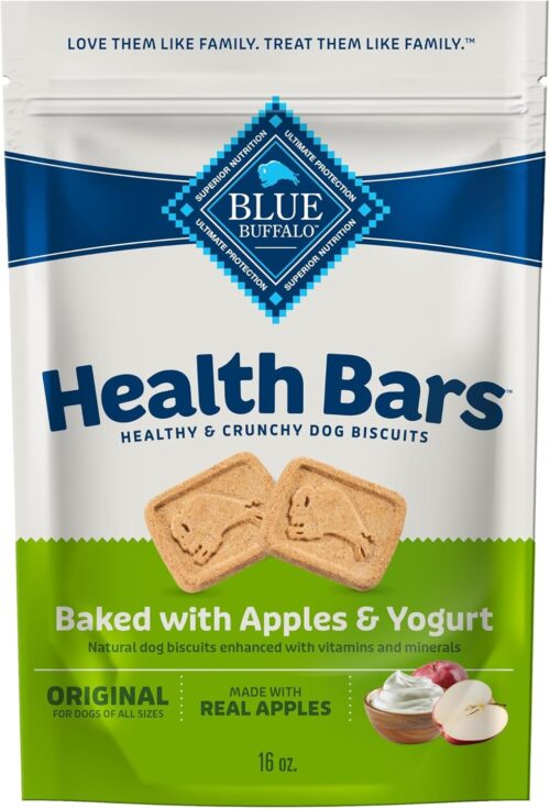 Blue Buffalo Health Bars Crunchy Dog Biscuits, Oven-Baked With Natural Ingredients, Pumpkin & Cinnamon, 16-oz Bag - Image 69