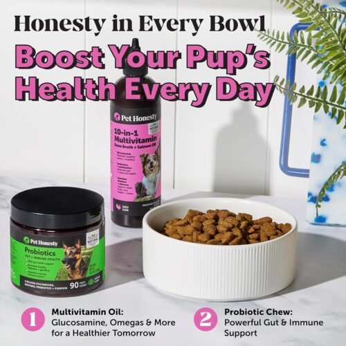 Pet Honesty Cat Multivitamin Crunchy & Creamy Chews - Cat Treats for Health + Immune, Joint Support, Skin & Coat, & Digestion - Vitamins with Omega 3s, Lysine & Probiotics (30 Day Supply) - Image 33