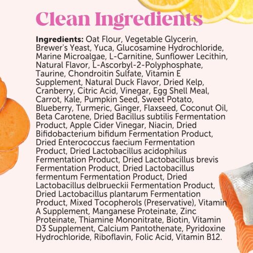 Pet Honesty Cat Multivitamin Crunchy & Creamy Chews - Cat Treats for Health + Immune, Joint Support, Skin & Coat, & Digestion - Vitamins with Omega 3s, Lysine & Probiotics (30 Day Supply) - Image 51
