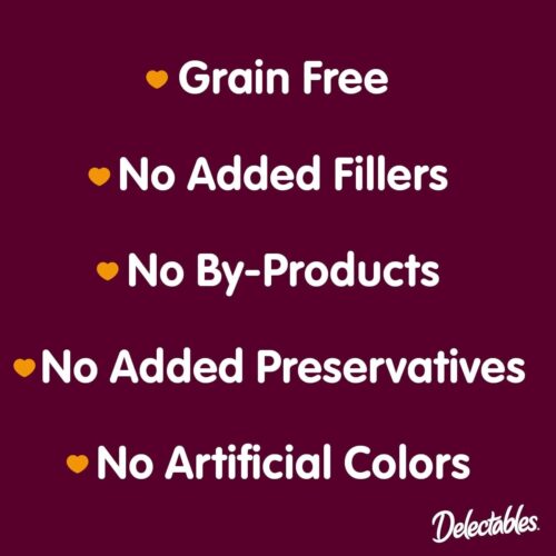 Delectables Squeeze Up Variety Pack, Creamy Squeezable Puree, Lickable Wet Cat Treats, Grain Free, No Added Fillers, No by-Products, No Added Preservatives, 0.5 Ounces Tube, 72 Tubes Total - Image 6