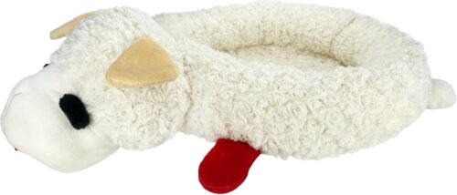 Multipet Lamb Chop Dog Plush Toy - Squeaky Toy for All Dogs - Extra Soft Plush - Stuffed Animal Dog Toy for Cuddling & Playing - Cute Pet Toy (6", Cream) - Image 35