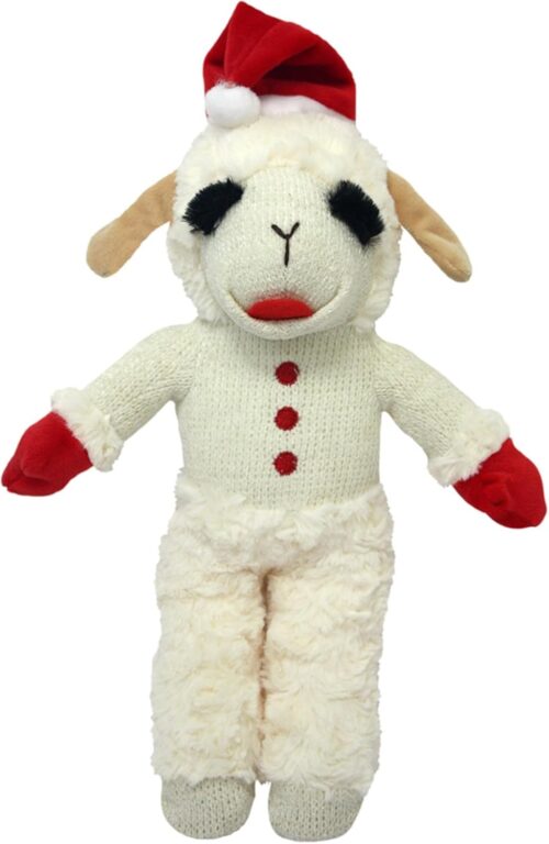 Multipet Lamb Chop Dog Plush Toy - Squeaky Toy for All Dogs - Extra Soft Plush - Stuffed Animal Dog Toy for Cuddling & Playing - Cute Pet Toy (6", Cream) - Image 44