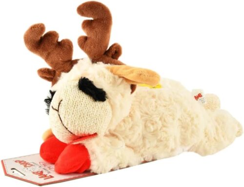 Multipet Lamb Chop Dog Plush Toy - Squeaky Toy for All Dogs - Extra Soft Plush - Stuffed Animal Dog Toy for Cuddling & Playing - Cute Pet Toy (6", Cream) - Image 45