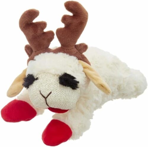 Multipet Lamb Chop Dog Plush Toy - Squeaky Toy for All Dogs - Extra Soft Plush - Stuffed Animal Dog Toy for Cuddling & Playing - Cute Pet Toy (6", Cream) - Image 47