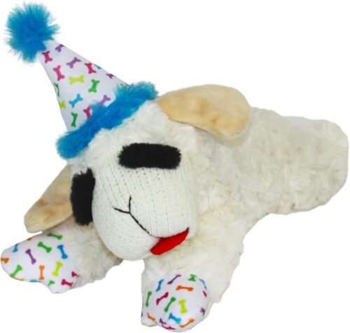 Multipet Lamb Chop Dog Plush Toy - Squeaky Toy for All Dogs - Extra Soft Plush - Stuffed Animal Dog Toy for Cuddling & Playing - Cute Pet Toy (6", Cream) - Image 49